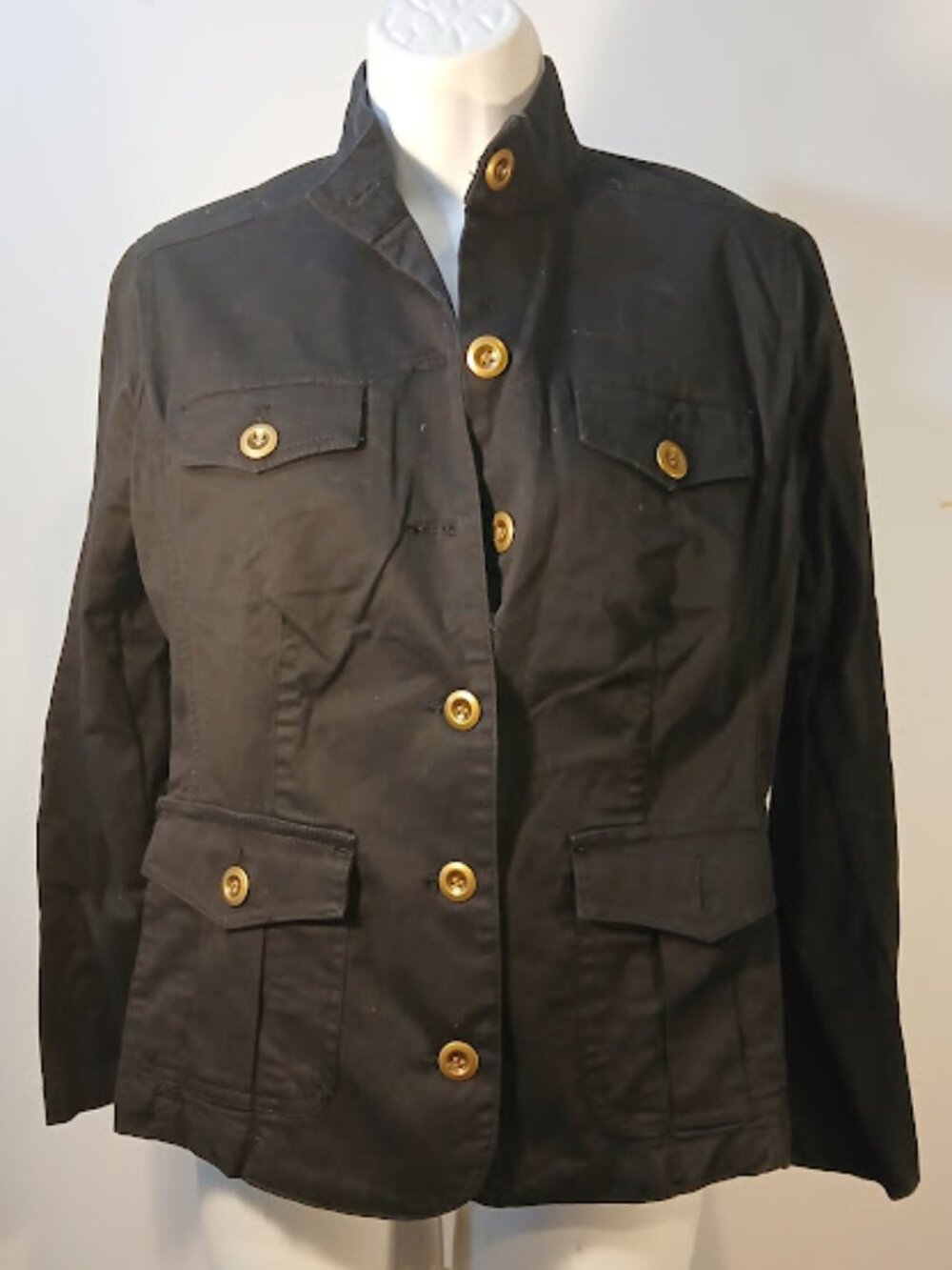Chico's Platinum Black Jacket